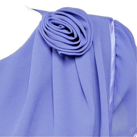 PATRA Violet Chiffon Maxi-dress - Picture 6 of 8